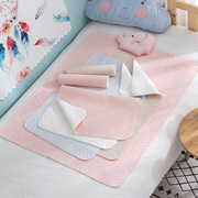 浅色隔尿垫婴儿防水可洗透气大号超大儿童宝宝床垫床单表纯棉尿垫