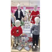 儿童模特道具全身服装店童装模特展示架半身儿童模特人体橱窗道具