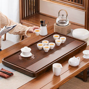 茶盘实木家用排水整块简约功夫茶具中式现代长方形大号电木款茶台