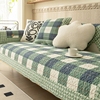 沙发垫全棉四季通用北欧纯棉布艺防滑现代简约皮套，罩巾客厅坐垫子