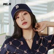 MLB 男女情侣棒球帽经典小LOGO刺绣运动休闲24春季CPB09