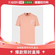 香港直邮EMPORIO ARMANI 藕粉色男士T恤 3RPT11-PJ3BZ-1431