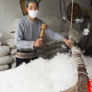 棉花被新疆棉被棉絮棉胎垫被褥宿舍全棉被子被芯冬被单人4斤15米