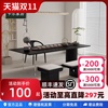 新中式实木茶桌椅组合功夫茶台办公室亚克力个性现代简约泡茶桌
