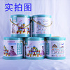 木质40粒桶装儿童益智科教玩具幼儿启蒙立体动手拼装积木玩具