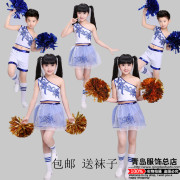 六一儿童表演服女童啦啦队服装幼儿舞蹈服长袖小学生运动会啦啦操