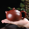 朱泥紫砂茶壶单壶家用大容量泡，茶壶纯手工浮雕功夫茶具小号西施壶