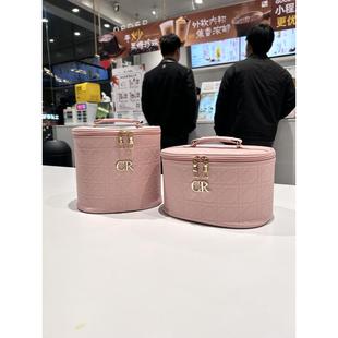 日韩化妆包便携式大容量手提防水定型圆筒日韩旅行家用收纳包