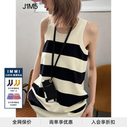 J1M5买手店 IMMI 23春夏针织条纹背心式连衣裙短裙设计师品牌