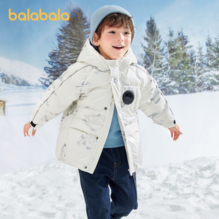 巴拉巴拉羽绒服男幼童冬季时尚，易打理(易打理)外套迪士尼ip羽绒外套