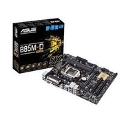 台式机Asus/华硕 B85M-D PLUSB85M-D PLUS1150主板办公DDR3双PCI