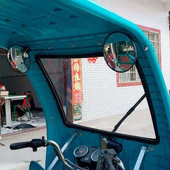 电动摩托三轮车教练车凸面镜倒车镜