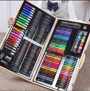 儿童画笔水彩笔套装绘画用品蜡笔绘画彩色
