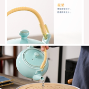茶壶提梁茶壶提手把水壶把手，配件茶壶提壶藤提手日式茶壶手柄配件