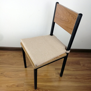 仿棉麻坐垫可拆洗沙发，海绵垫子中式红木茶桌，餐椅垫办公室座垫