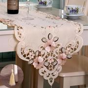 欧式古典绣花桌旗家用家居，布艺餐垫长方形餐桌巾