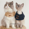 猫宠物项圈口水巾，sherlock英伦风衣饰品，绅士侦探衣服秋冬披肩情侣
