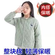 校服内胆神器内搭冬季儿童棉衣青少年棉袄棒球服男女中大童保暖服