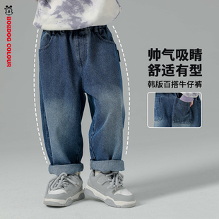 元气珠珠BYR1NK-079儿童牛仔裤春季休闲长裤