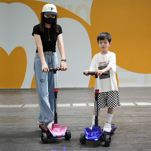儿童电动滑板车宝宝6一12岁出行代步车，中大童10一15岁大号踏板车