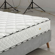 弹簧床垫20厚1.8米经济型双人偏硬1.5软硬两用3椰棕垫一件包
