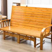定制竹沙发床可折叠两用双人单人家用12米多功能经济型小户型折叠