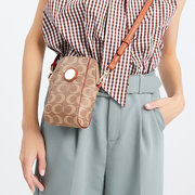 包包女 春季时尚链条贝壳手机包小众设计印花斜跨迷你小包包bags