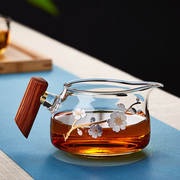玻璃公道杯加厚耐热高档茶滤网套装茶海过滤泡茶漏分茶器功夫茶具