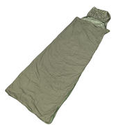 法军公发法国外籍兵团军版F2卡其色夏季睡袋，户外旅行露营