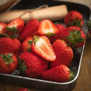 自然一派草莓果粒奶优袋装奶茶餐饮店商用草莓奶茶含果肉冲泡