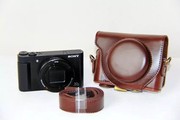 适合索尼HX90 WX500相机皮套 微单相机包 保护套 单肩包 摄影包