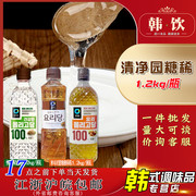 韩国进口清净园水饴玉米糖浆1.2kg瓶低聚糖稀烘焙食用麦芽糖浆