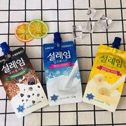 韩国进口雪莱淋冰淇淋可吸冰激凌，雪糕冷饮125g满10支