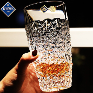 捷克bohemia进口水晶玻璃，xo威士忌杯啤酒杯，果汁茶杯调洋酒杯水杯