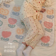 。大姨妈垫生理期专用神器月经垫子女生睡觉经期小床垫例假防漏褥