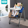 儿童餐椅宝宝餐椅多功能便携可折叠宝宝吃饭椅子，可调档婴儿桌椅