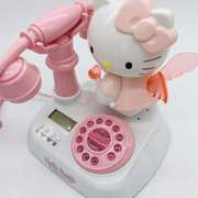 个性酒店复古电话机卡通，有线座机粉色可爱家用电话机可做道具拍摄
