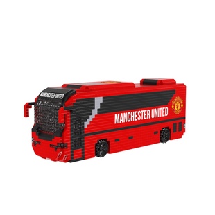 曼联球队巴士模型积木拼图英超球迷用品纪念周边
