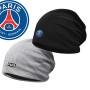 巴黎圣日耳曼球衣大巴黎足球运动休闲男女款包头帽宽松封顶头巾帽