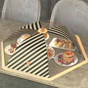 菜罩防苍蝇盖菜可折叠餐桌剩菜遮饭菜，食物家用神器，防尘碗防蚊罩子