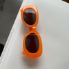STB 复古时髦粗边框椭圆显脸小超大框墨镜UV400太阳眼镜 男女适用