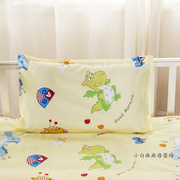 宝宝儿童枕头1-3-6-9岁加长儿童枕全棉枕套可拆卸幼儿园午睡枕