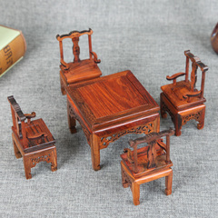 红木雕刻工艺品摆件家具模型微型