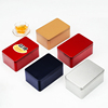 通用岩茶长泡袋茶叶罐礼盒空盒，方形马口铁盒，收纳盒铁盒包装盒定制
