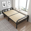 折叠床单人实木床板家用成人简易床结实折叠铁床1.2米小床双人床