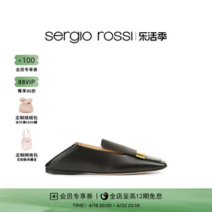 经典款sergiorossisr女鞋sr1系列方头平底鞋