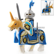兼容乐高中世纪城堡骑士战马动物座骑人仔周边马鞍配件积木玩具