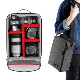 neewer纽尔单肩相机包摄影包单反，数码微单长焦镜头收纳包斜跨背包手提包，出差商务外拍旅行包户外便捷