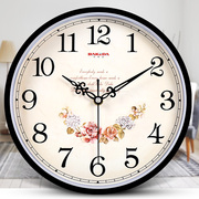 墙上挂钟客厅钟表北欧创意现代简约挂表时钟挂墙家用时尚石英钟表