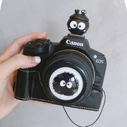 适合佳能R50相机套相机包r50保护套底座半套皮套